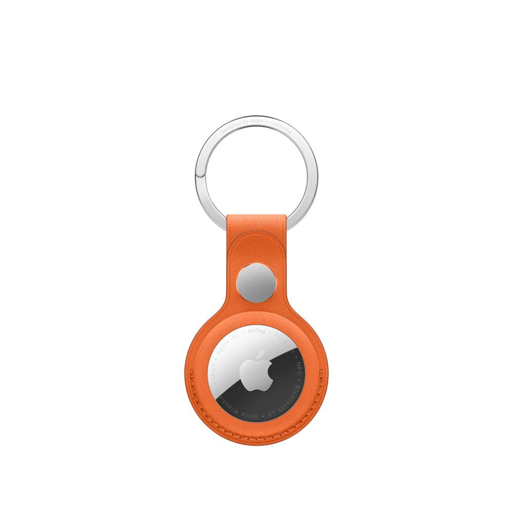 Apple AirTag FineWoven Key Ring Fox Orange 3