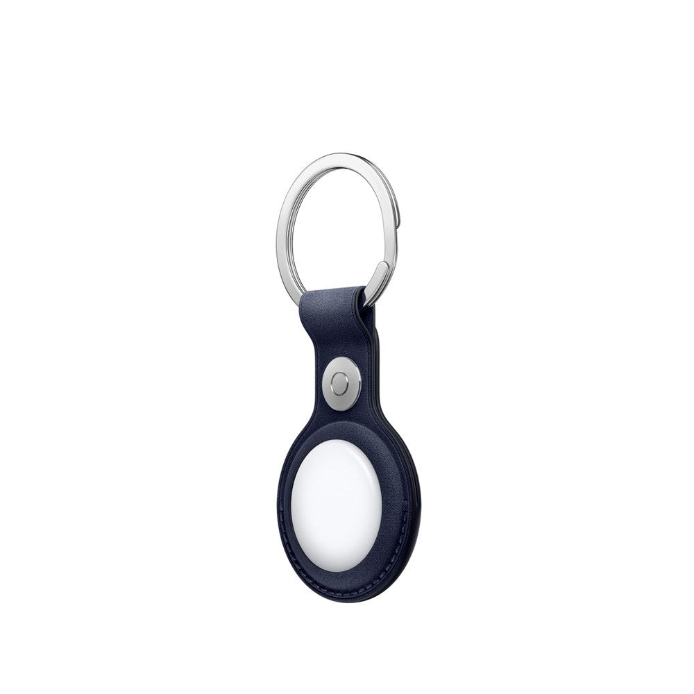 Original Apple AirTag 1. & 2. Gen. FineWoven Key Ring - Navy (MGG14ZM/A)
