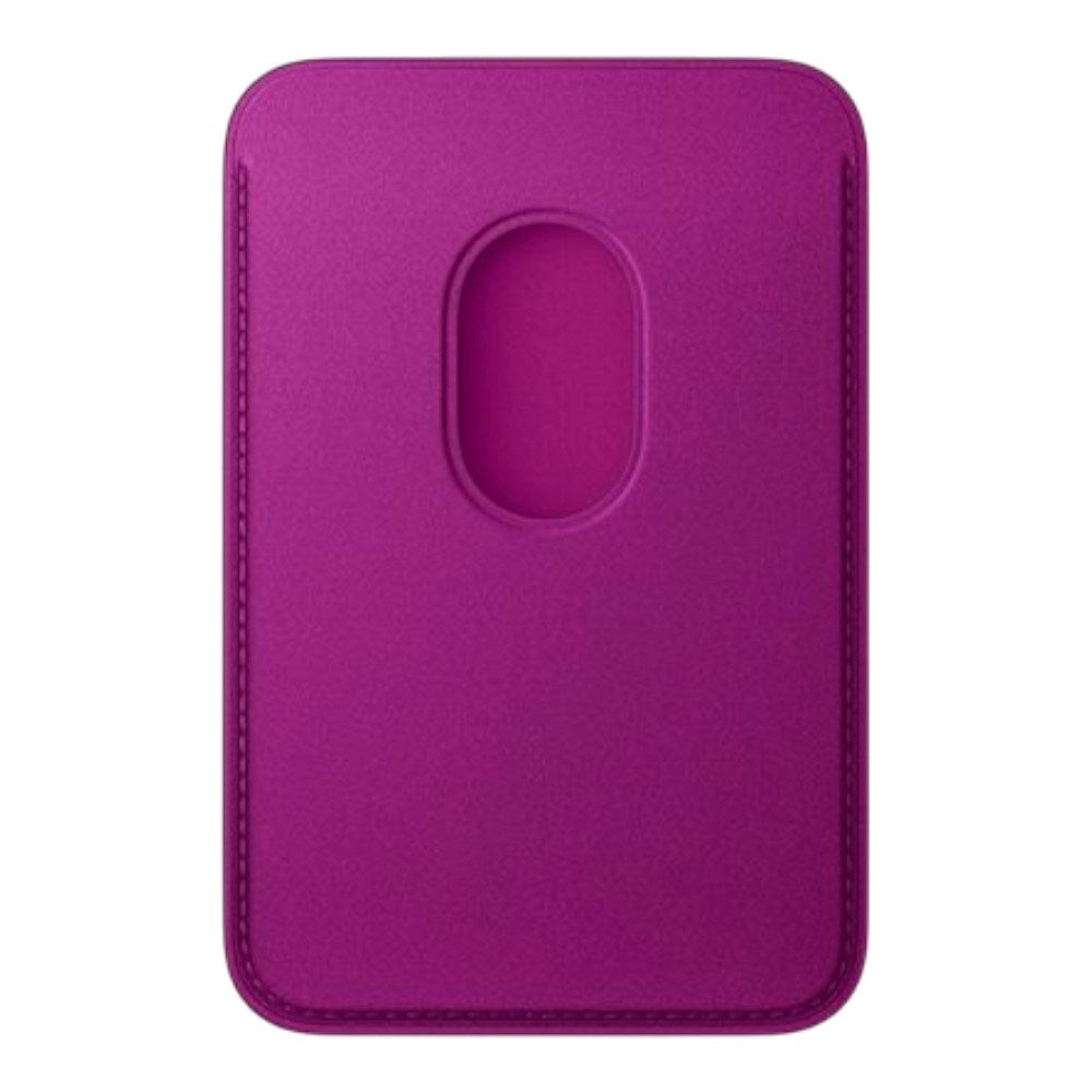 Original Apple FineWoven Wallet - MagSafe Kompatibel - Magenta (MK9G4ZM/A)