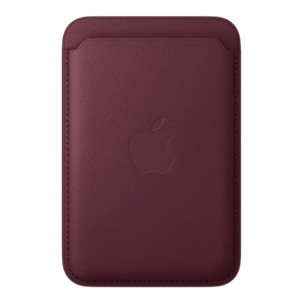 Original Apple FineWoven Wallet - MagSafe Kompatibel - Burgundy (MK9H4ZM/A)