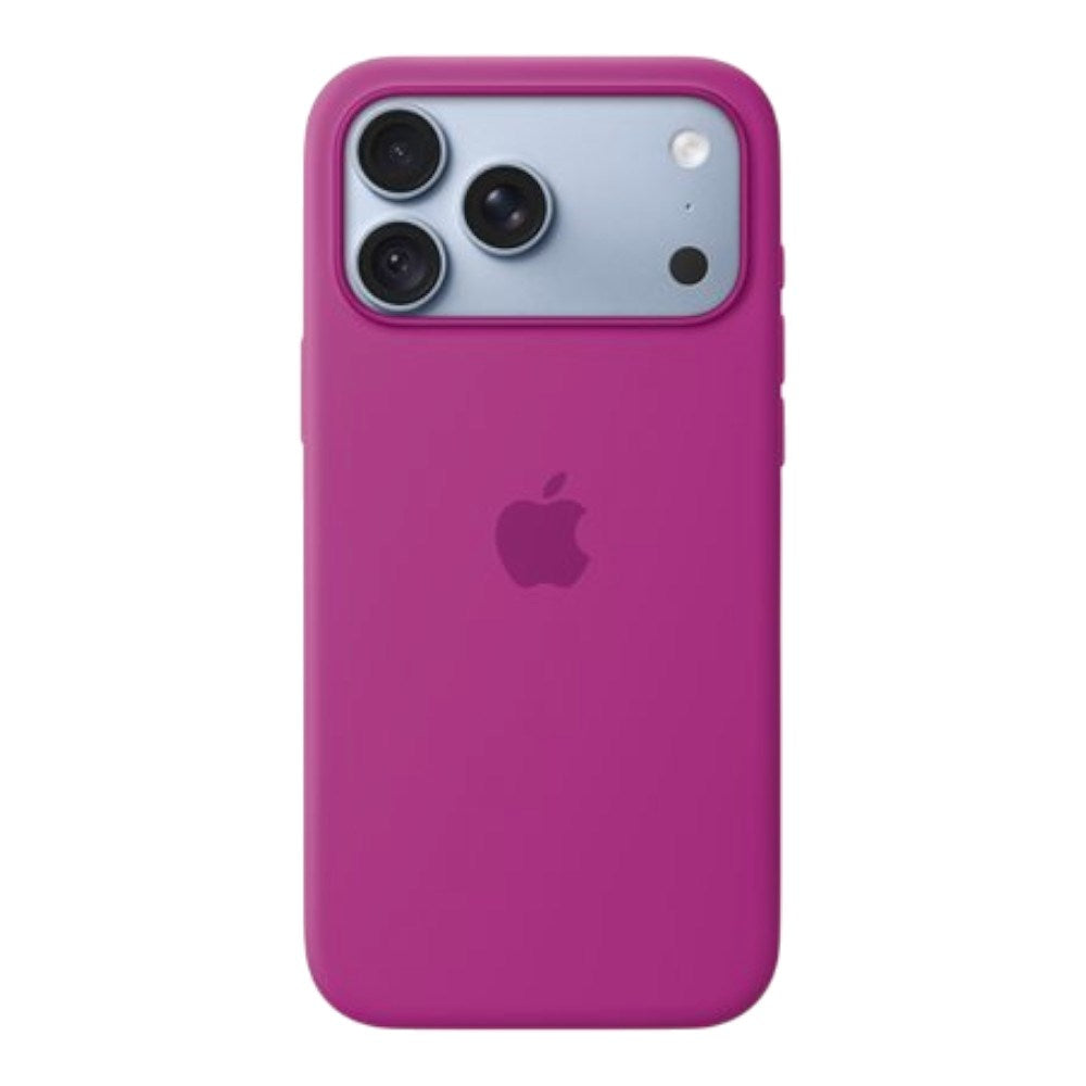 Original Apple iPhone 18 Pro Max Silicone Case - MagSafe Kompatibel - Magenta (MK904ZM/A)