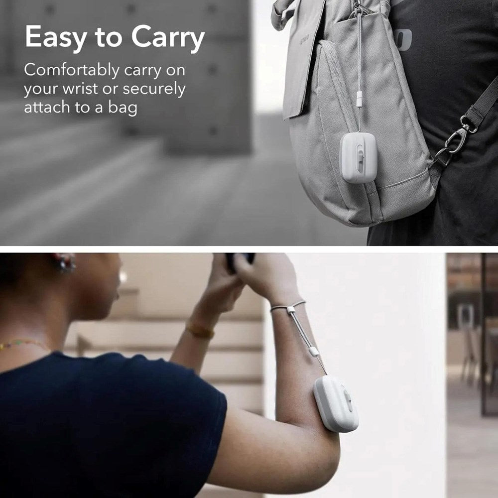 ESR AirPods Pro (1. & 2. Gen.) HaloLock Pulse Deksel - MagSafe Kompatibel - Hvit