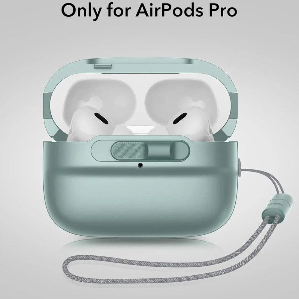 ESR AirPods Pro (1. & 2. Gen.) HaloLock Pulse Deksel - MagSafe Kompatibel - Grønn