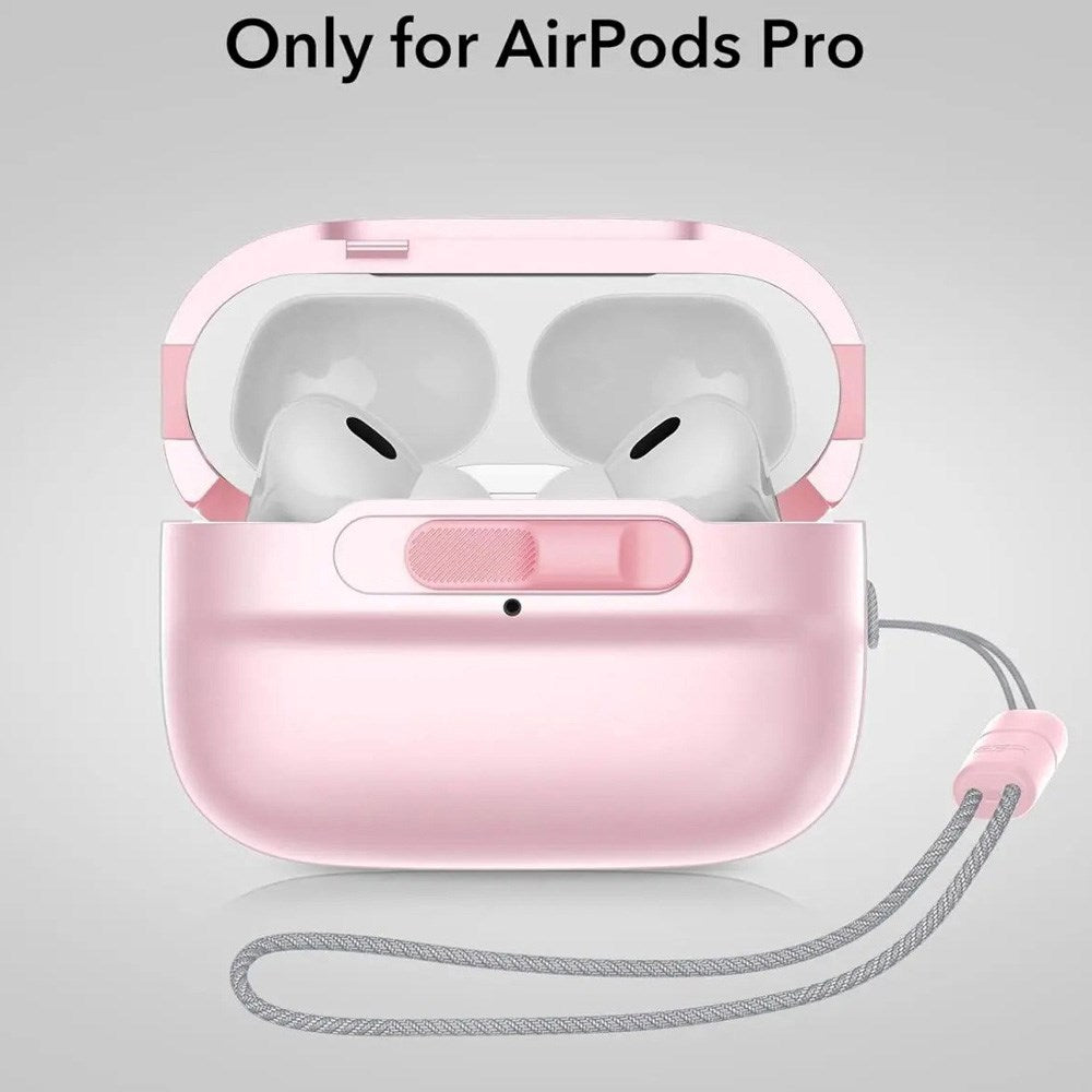 ESR AirPods Pro (1. & 2. Gen.) HaloLock Pulse Deksel - MagSafe Kompatibel - Rosa