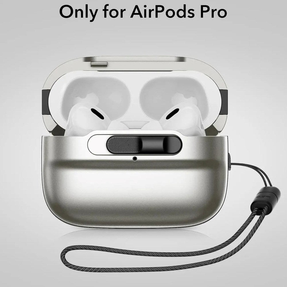 ESR AirPods Pro (1. & 2. Gen.) HaloLock Pulse Deksel - MagSafe Kompatibel - Grå