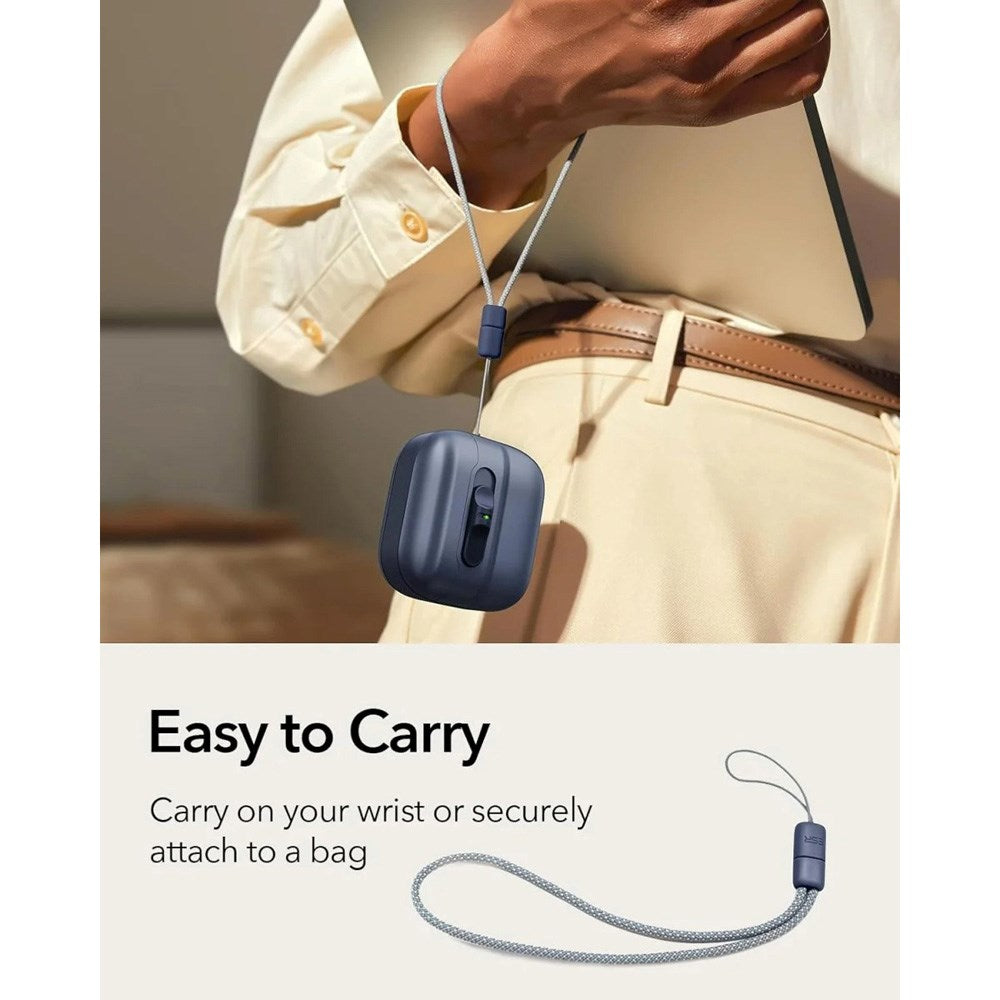 ESR AirPods (4. Gen.) HaloLock Pulse Deksel - MagSafe Kompatibel - Blå