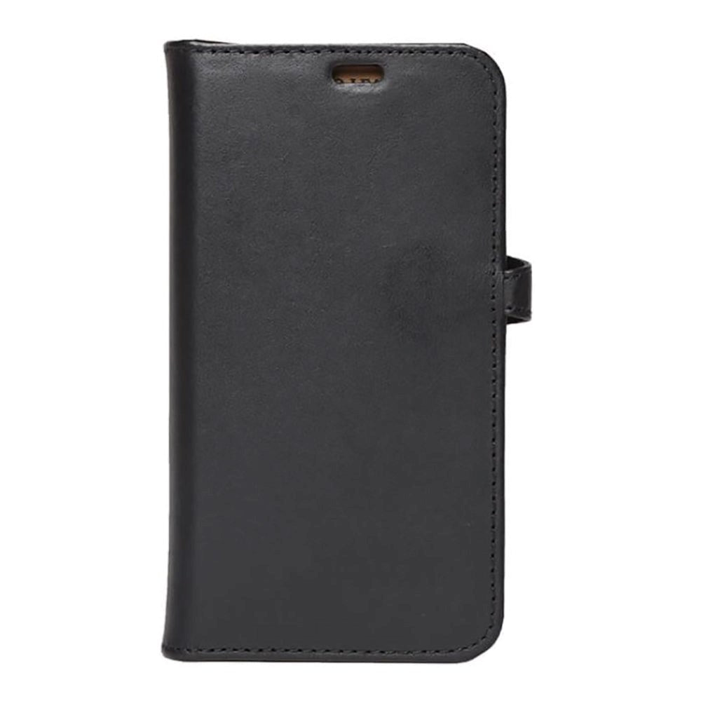 iPhone 12 Mini Buffalo Wallet Skinndeksel med Magnetisk Lommebok - Svart