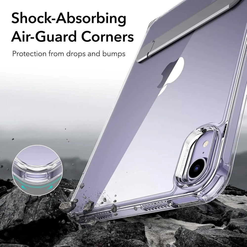 iPad Mini (2024 / 2021) ESR Hybrid Deksel med Kickstand - Gjennomsiktig / Grå