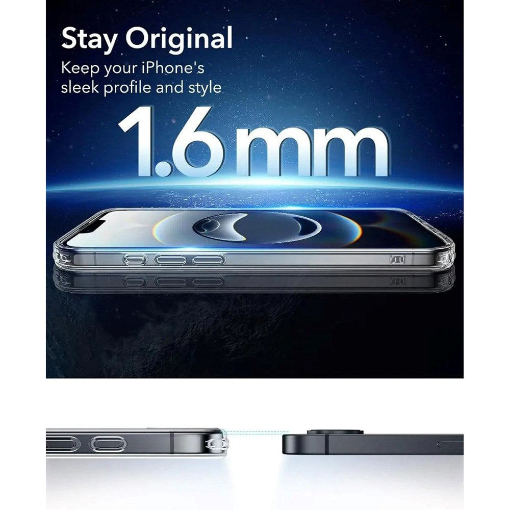 ESR iPhone 16e Classic Hybrid Deksel - MagSafe Kompatibel - Gjennomsiktig