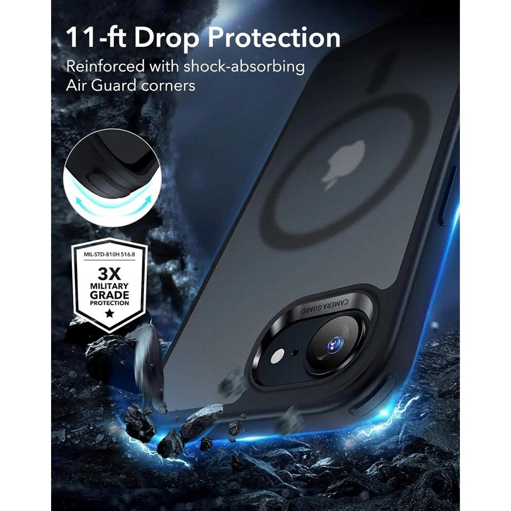 ESR iPhone 16e Classic Hybrid Deksel - MagSafe Kompatibel - Matt Svart