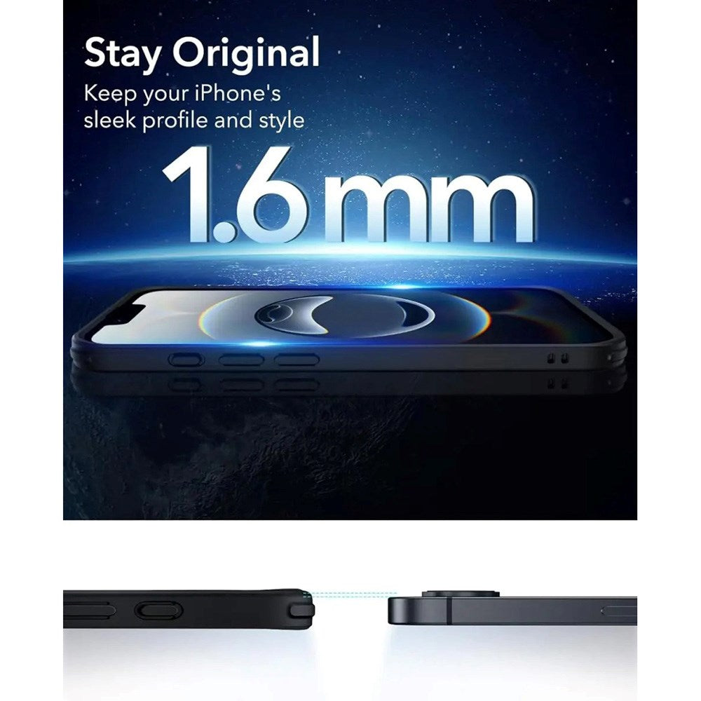 ESR iPhone 16e Classic Hybrid Deksel - MagSafe Kompatibel - Matt Svart