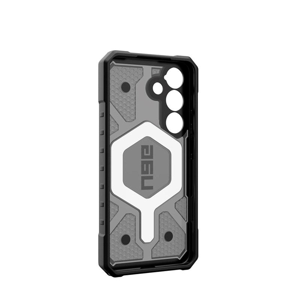 Samsung Galaxy S25 UAG PATHFINDER Series Deksel - Qi Kompatibel - Clear / Ash