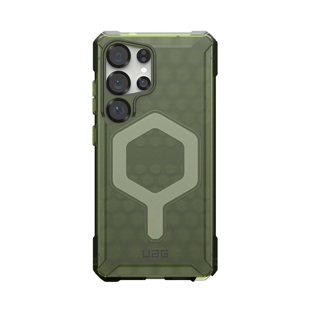 Samsung Galaxy S25 Ultra - UAG ESSENTIAL ARMOR Series Deksel - MagSafe Kompatibel - Olive