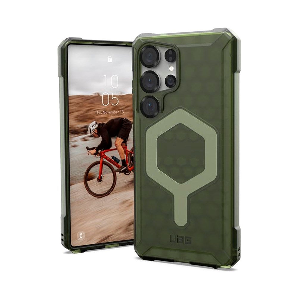 Samsung Galaxy S25 Ultra - UAG ESSENTIAL ARMOR Series Deksel - MagSafe Kompatibel - Olive