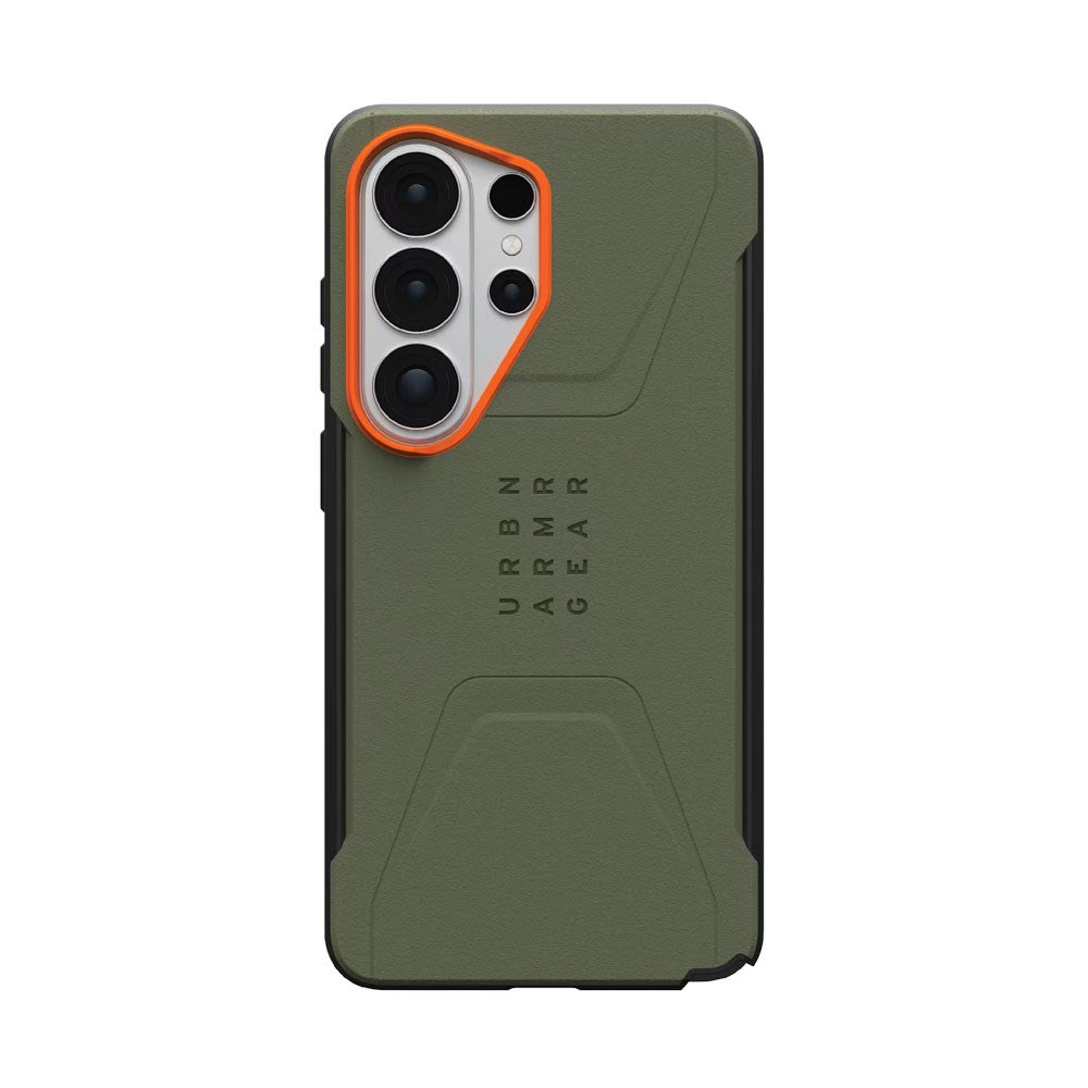 Samsung Galaxy S26 Ultra UAG Civilian Deksel - MagSafe Kompatibel - Grønn / Oransje