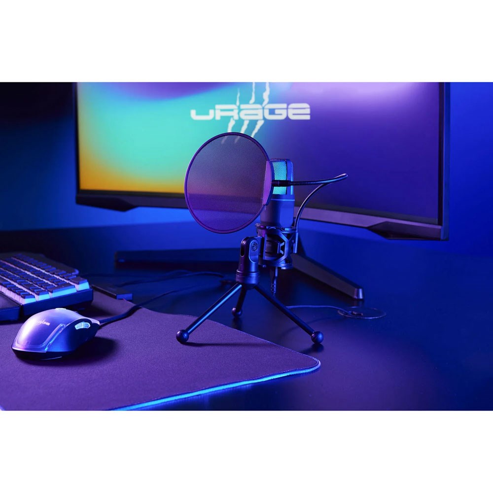 uRage Stream 410 HD Studio Mikrofon - Svart