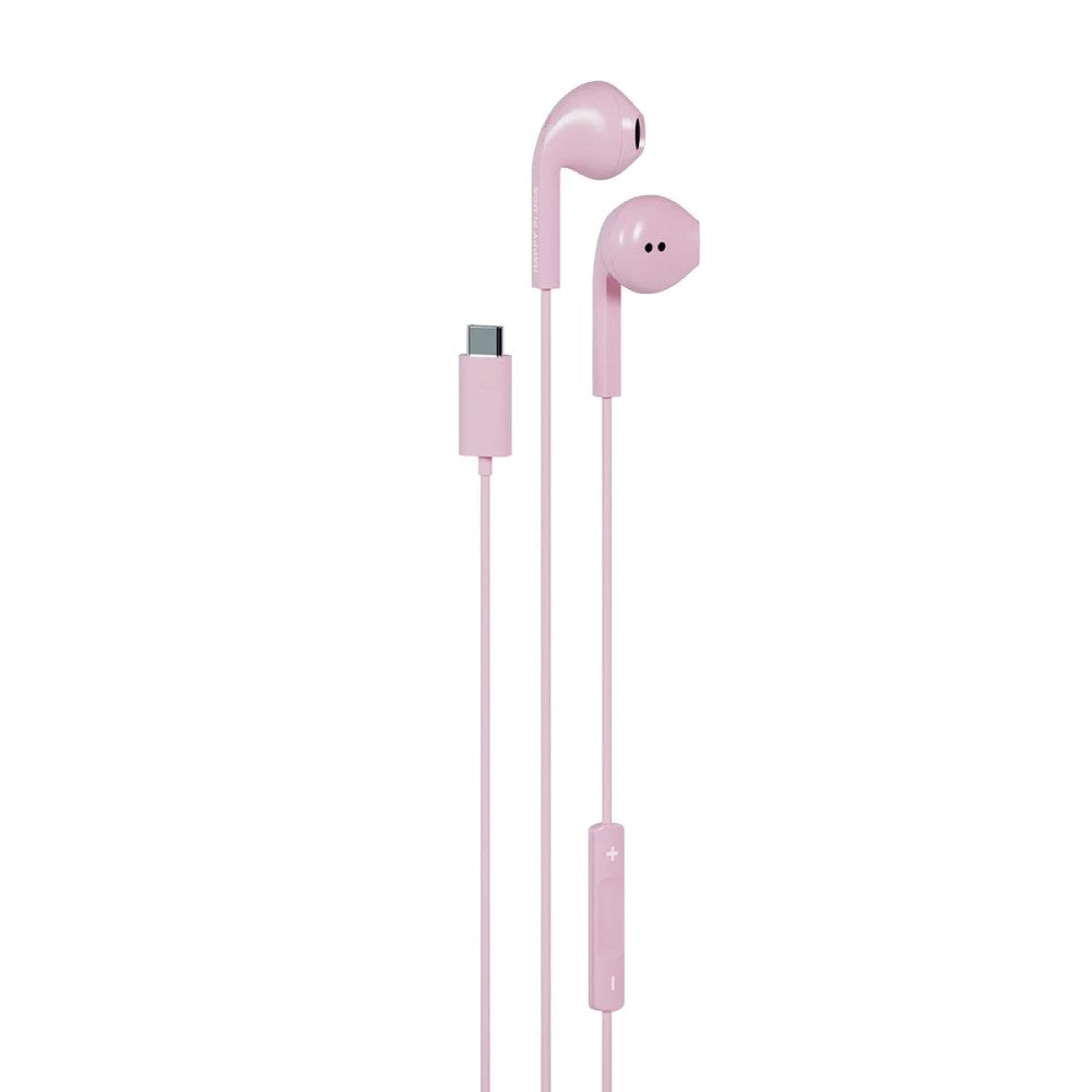 Happy Plugs Hodetelefoner med USB-C – In-Ear – Rosa