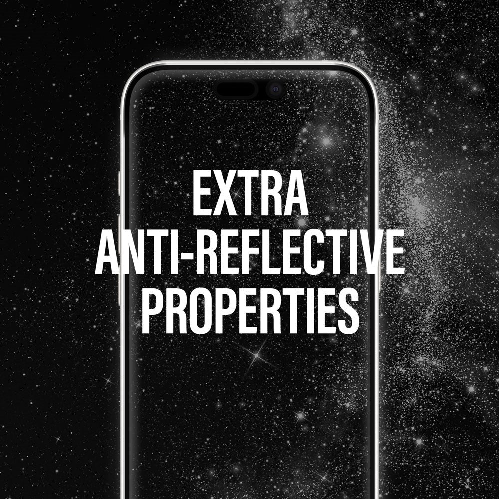 iPhone 15 Plus / 16 Plus PanzerGlass Ultra Wide Fit Ceramic Skjermbeskyttelse m. EasyAligner - Svart Kant