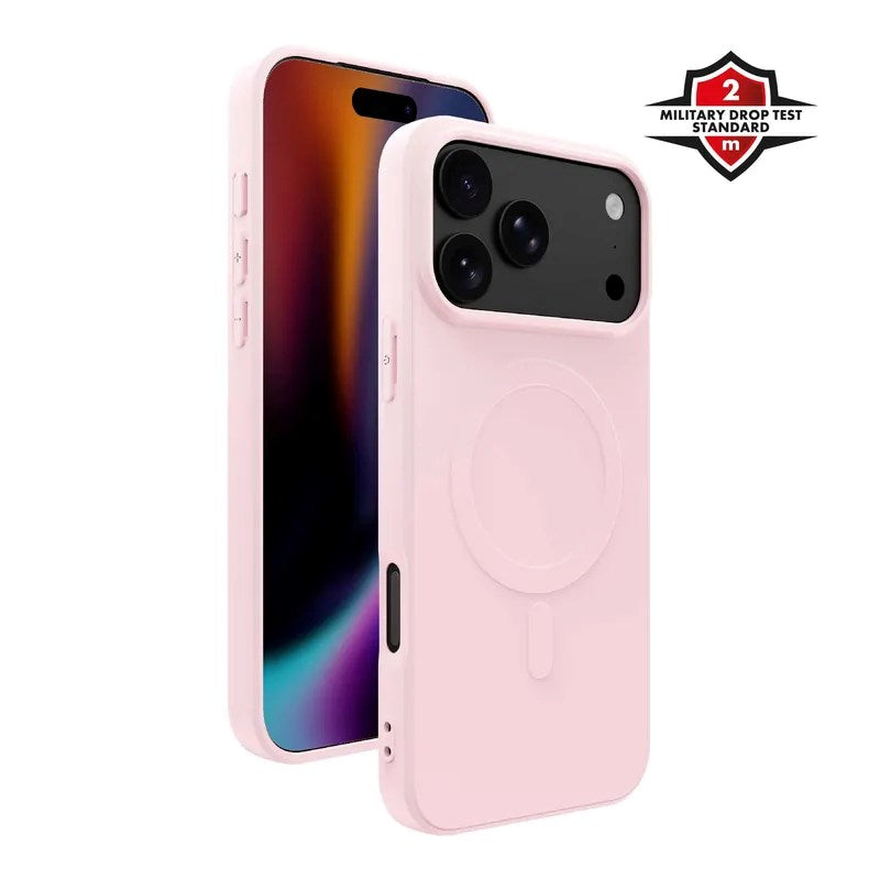 iPhone 18 Pro Max / 17 Pro Max X2O Mag Color Deksel - MagSafe Kompatibel - Rosa