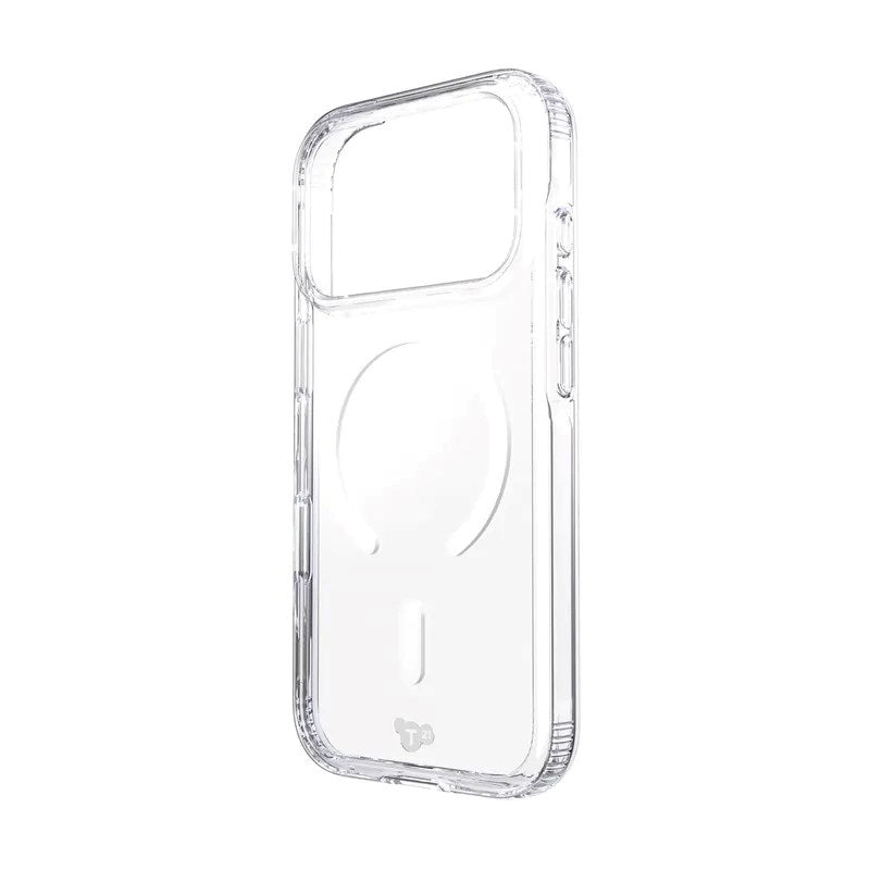 iPhone 18 Pro / 17 Pro Tech21 EVO Clear Deksel - MagSafe Kompatibel - Gjennomsiktig