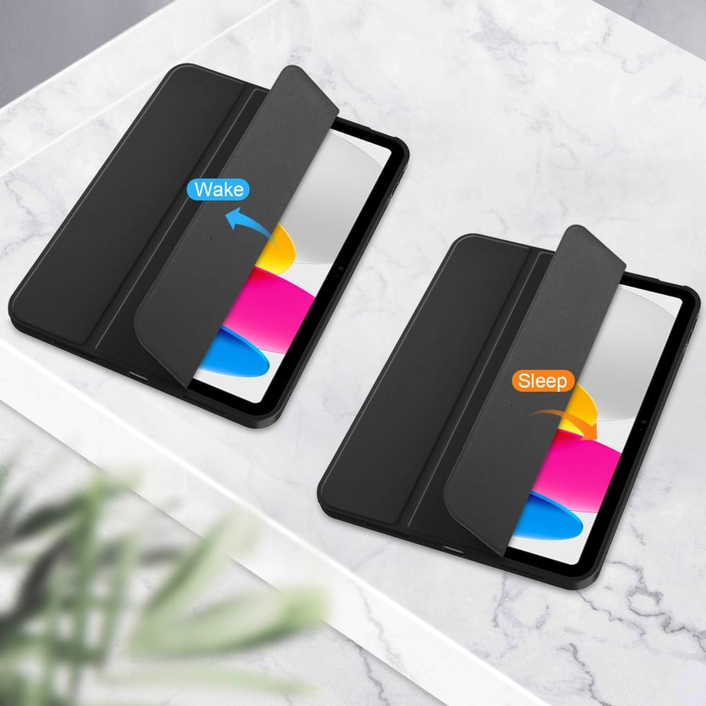 Tech-Protect iPad 11" (2025) / iPad 10.9" (2024/2022) SC Deksel m. Apple Pencil Holder - Svart