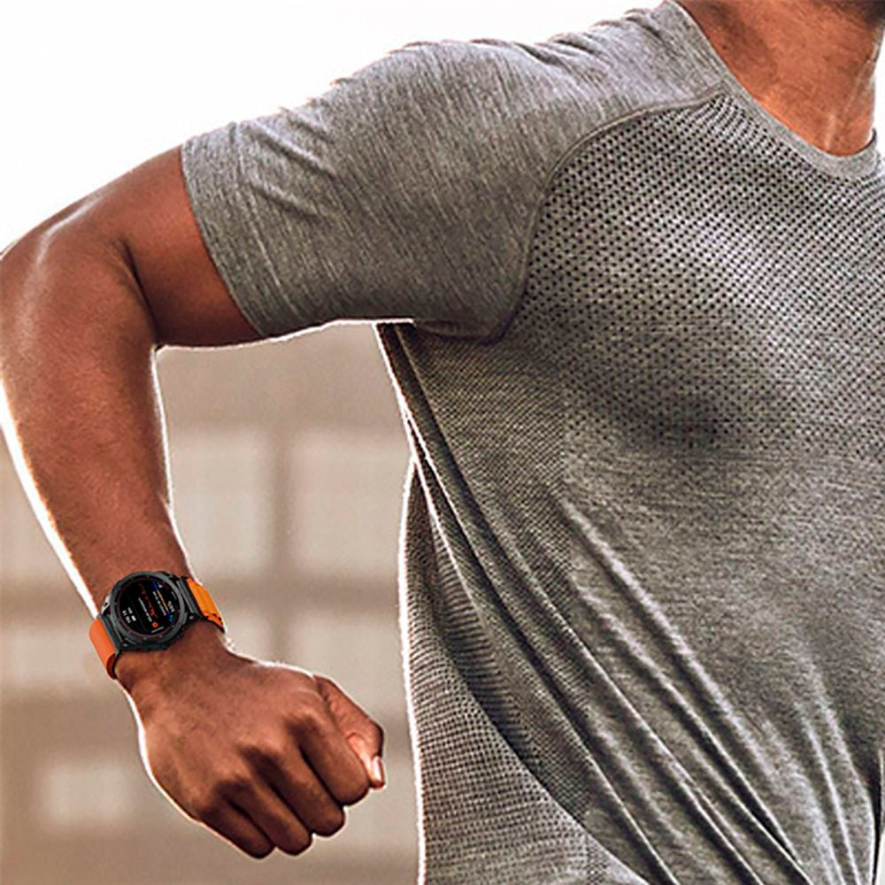 Universal Garmin 26mm QuickFit Tech-Protect Nylon Pro Klokkerem - Svart