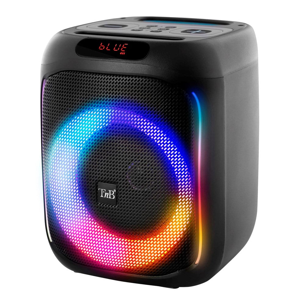 T'NB Bluetooth Høyttaler m. LED & Mikrofon - 40W - Svart