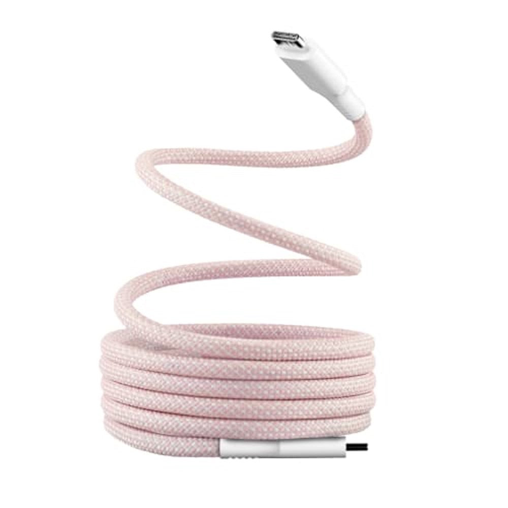 T'NB Magnetisk USB-C til USB-C Kabel - 1.5m / 60W - Rosa