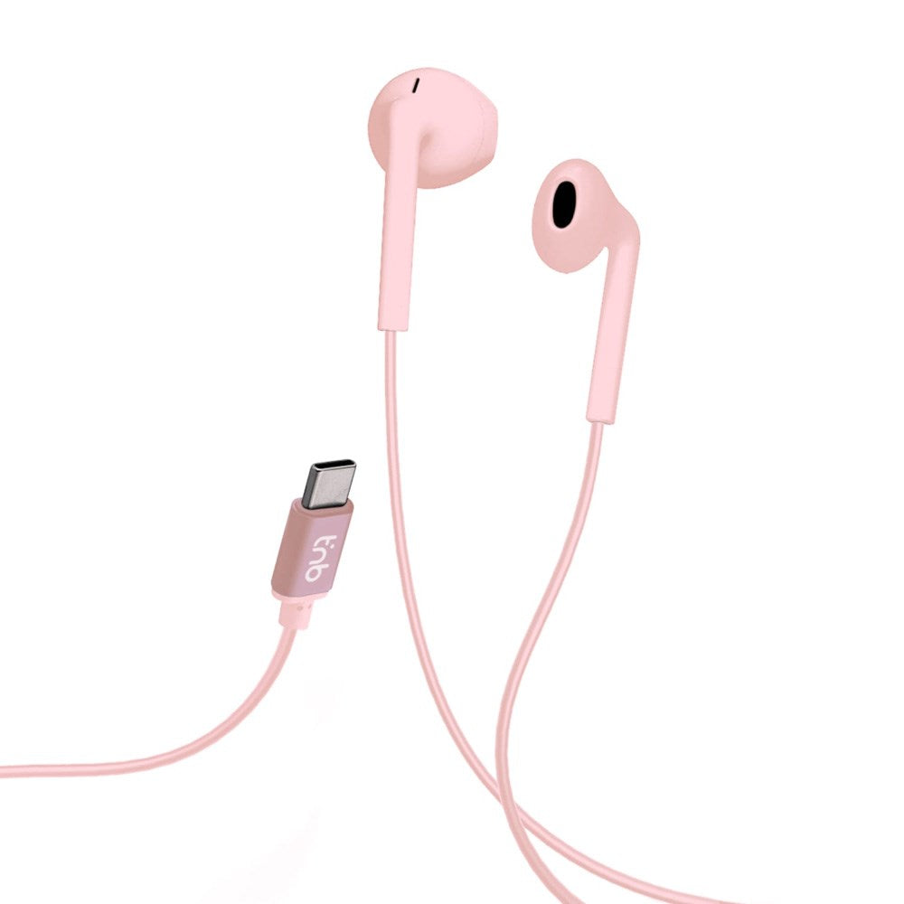 T'NB C-SOUND In-Ear Hodetelefoner - USB-C - Rosa