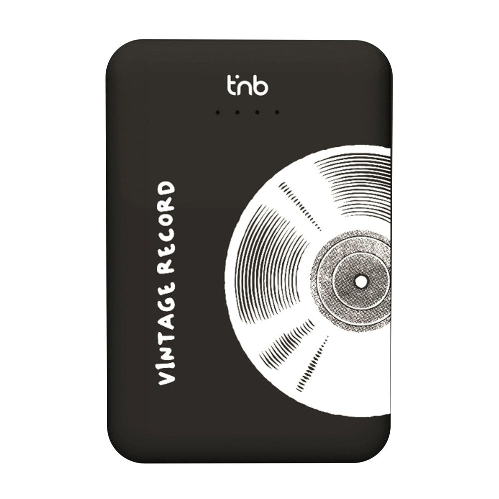 T'NB Powerbank 5000 mAh - 20W - 2 x USB-A - 1 x USB-C - Vinyldesign