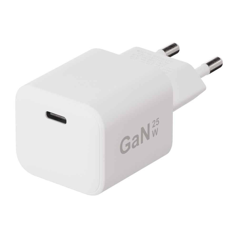 X2O 25W Vegglader m. 1x USB-C - Hvit