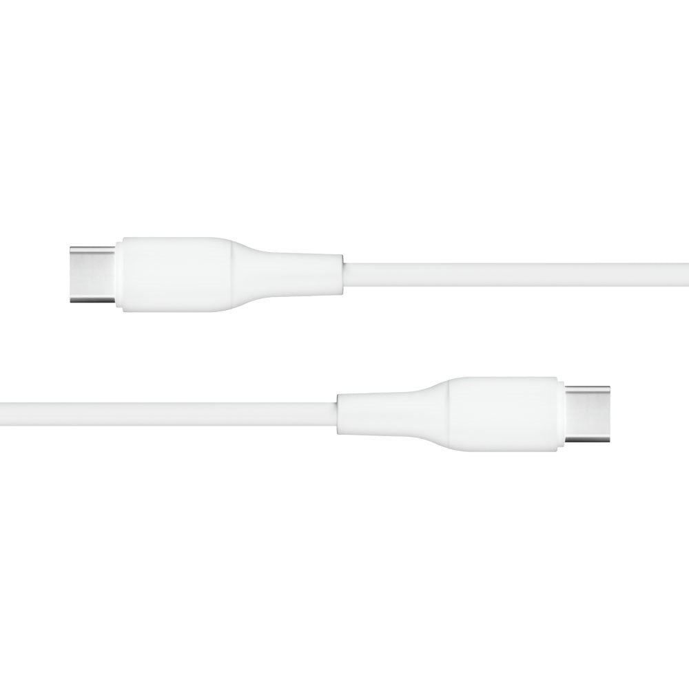 X2O Superflex 60W USB-C til USB-C Kabel - 1.5m - Hvit