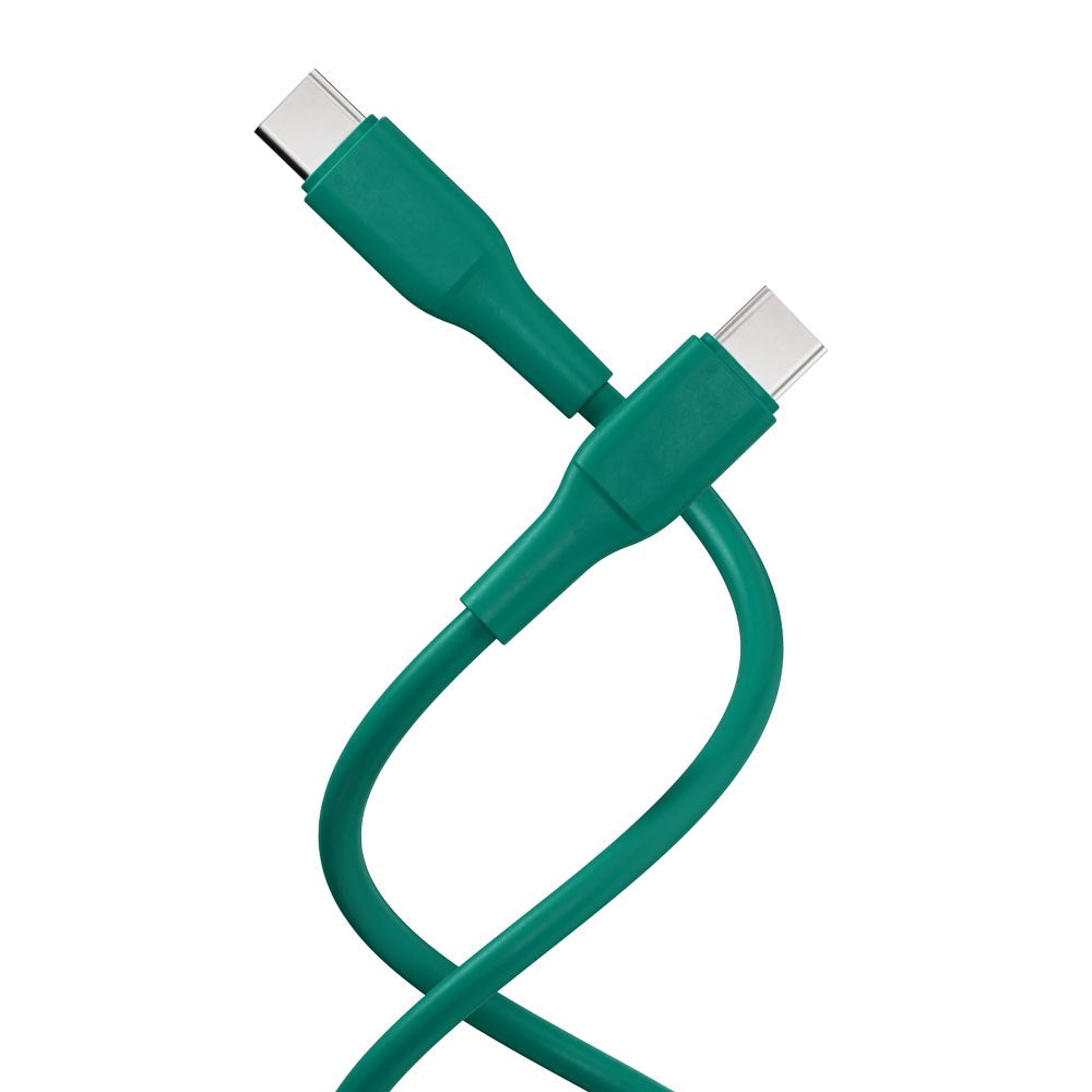 X2O Superflex 60W USB-C til USB-C Kabel - 1.5m - Grønn