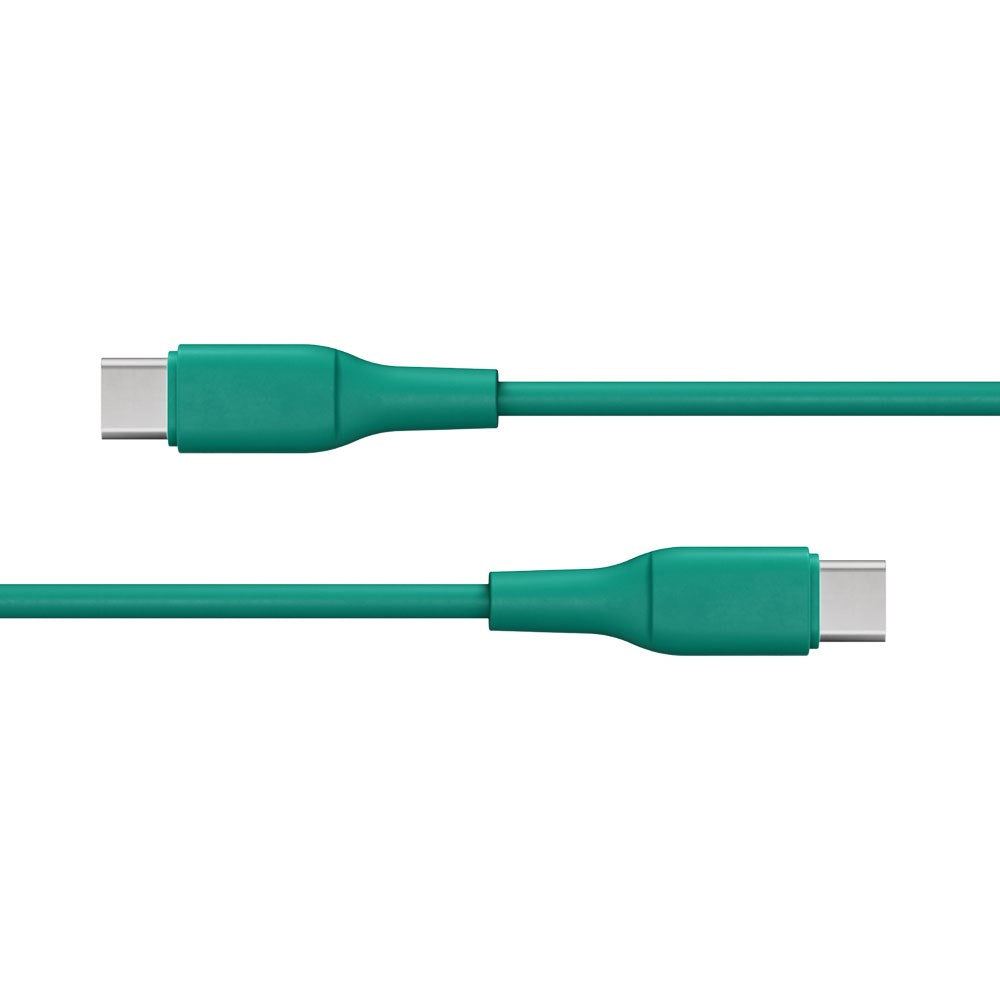 X2O Superflex 60W USB-C til USB-C Kabel - 1.5m - Grønn