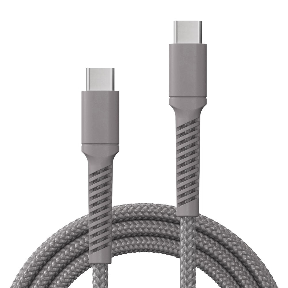 X2O Longlife 100W USB-C til USB-C Kabel - 2m - Grå