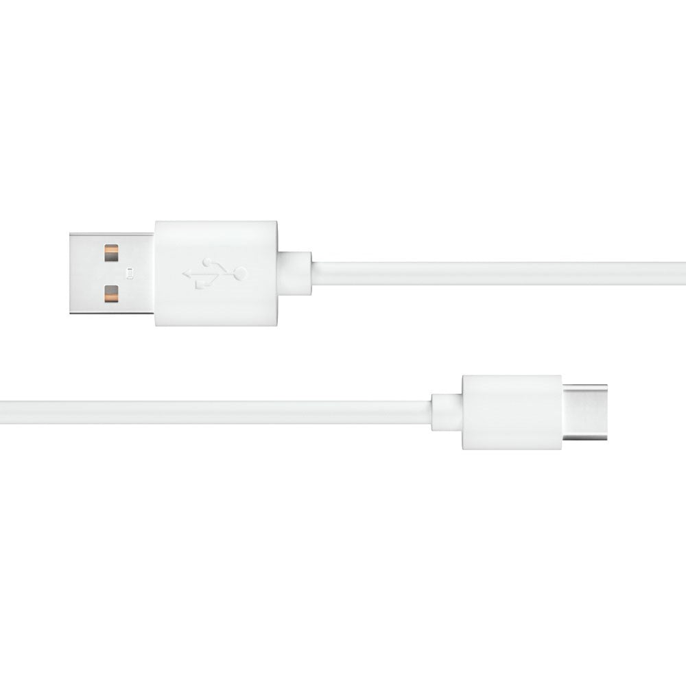 X2O Basic 60W USB-A til USB-C Kabel - 1.2m - Hvit