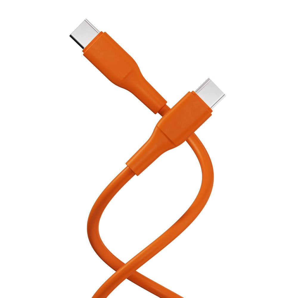 X2O Superflex 60W USB-C til USB-C Kabel - 1.5m - Oransje