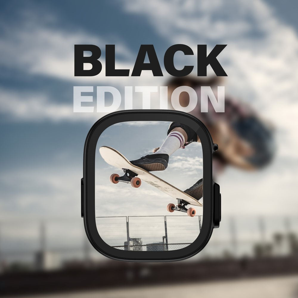 PanzerGlass Apple Watch Ultra 3/2/1 (49mm) Snappie Full Body Slim Deksel med Innebygd Skjermbeskytter - Svart