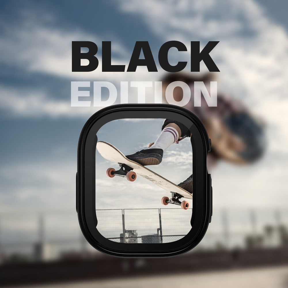 PanzerGlass Apple Watch Ultra 3/2/1 (49mm) Snappie Full Body Deksel med Innebygd Skjermbeskytter - Svart