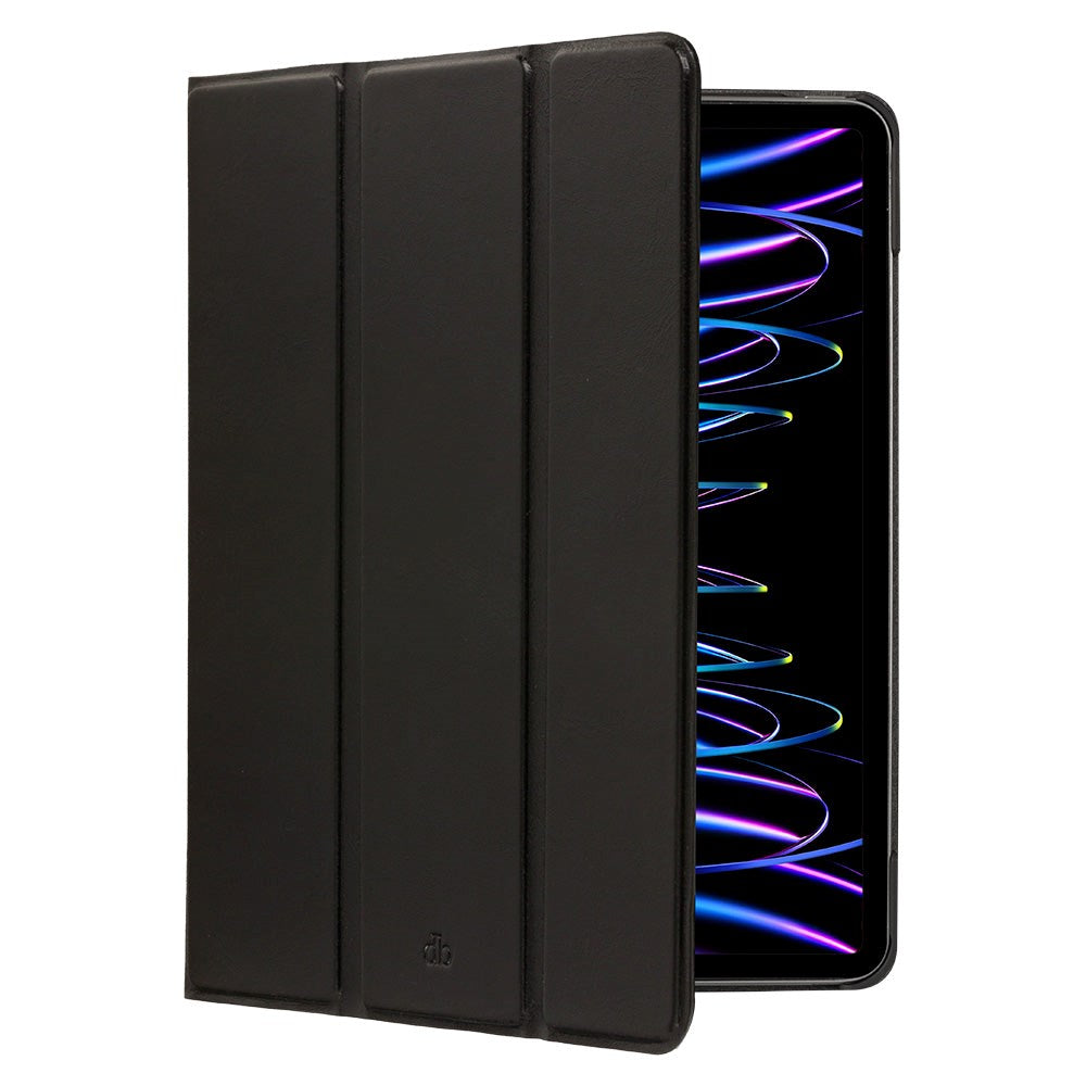 iPad 11" (2025) / iPad 10.9" (2024/2022) dbramante1928 Risskov Miljøvennlig Flippdeksel i Skinn - Svart