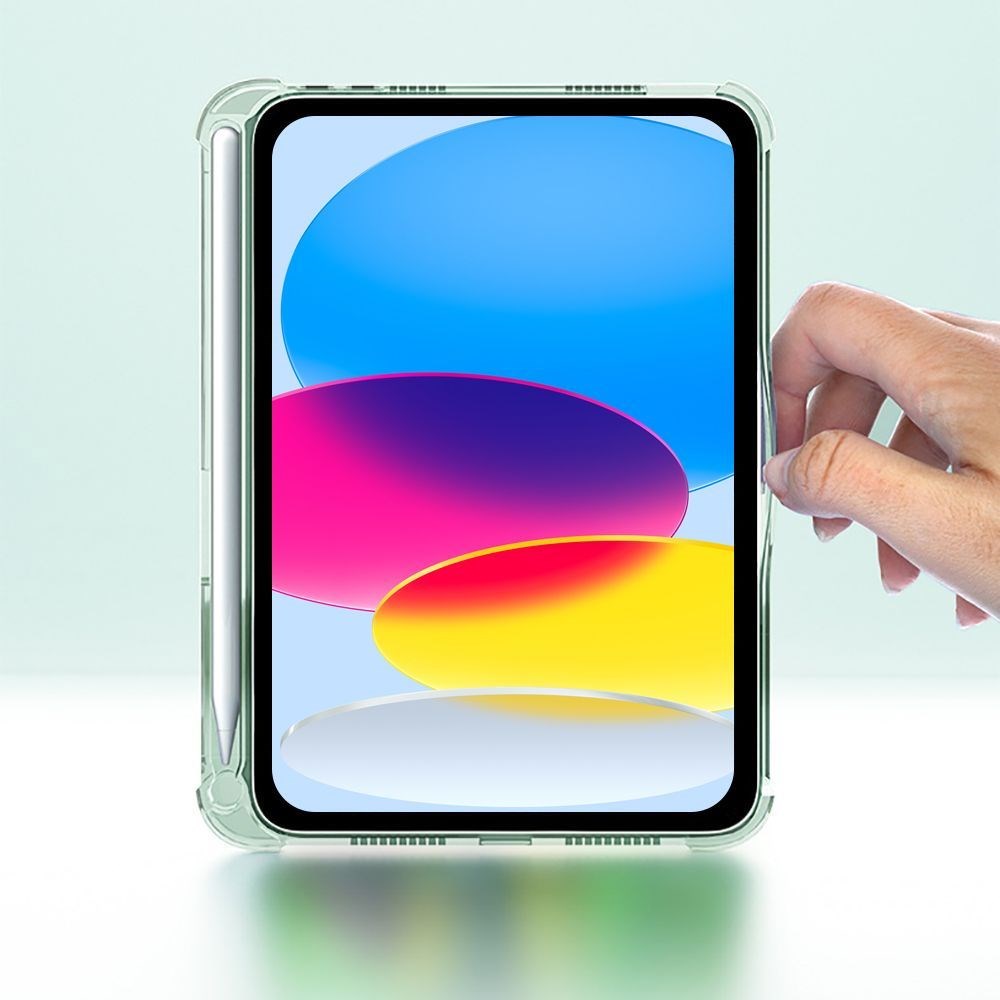 iPad 11" (2025) / iPad 10.9" (2024/2022) Tech-Protect SC Hybrid Tri-fold Deksel - Blå / Gjennomsiktig