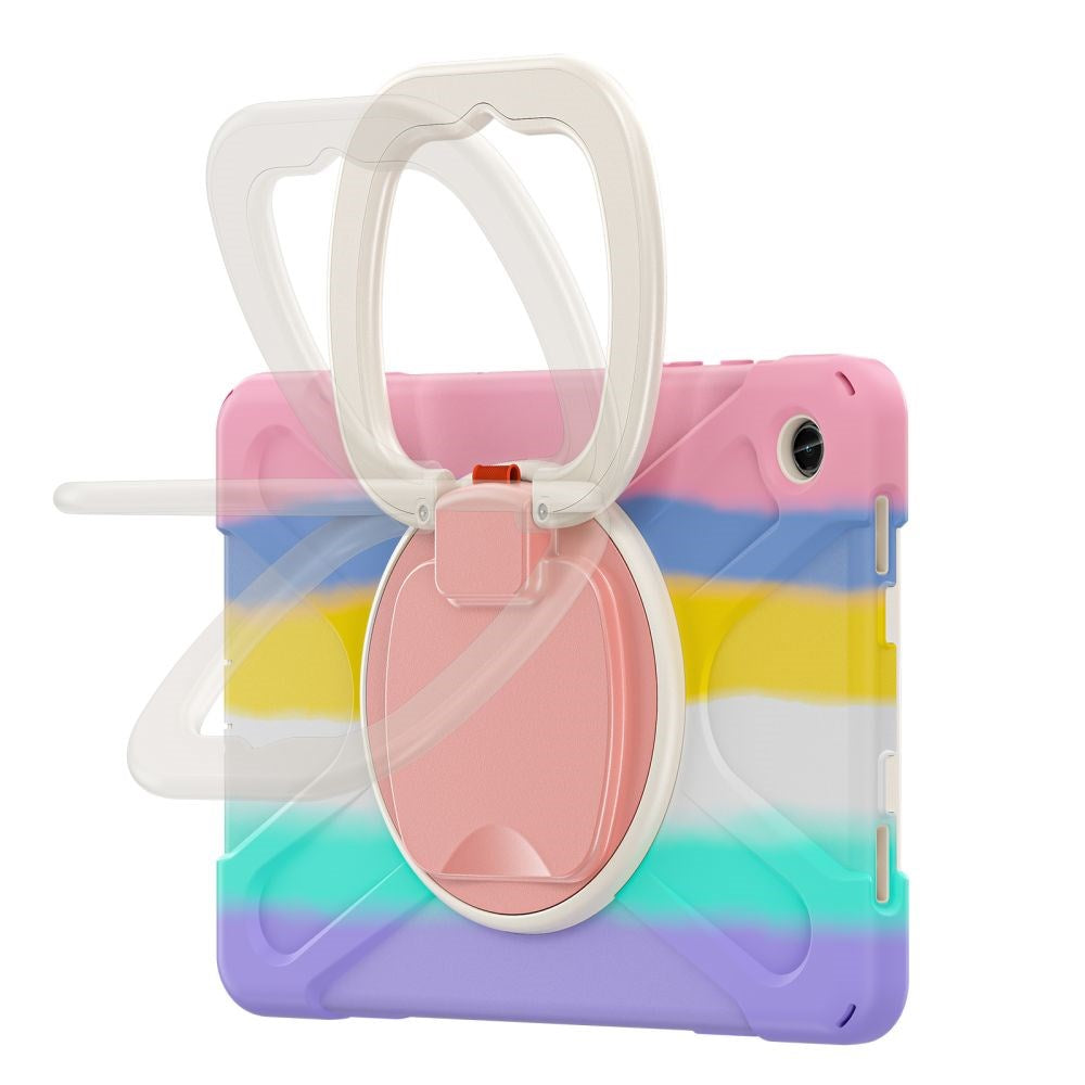 Tech-Protect Samsung Galaxy Tab A9+ (Plus) X-Armor-deksel + Skjermbeskytter - Flerfarget / Gjennomsiktig