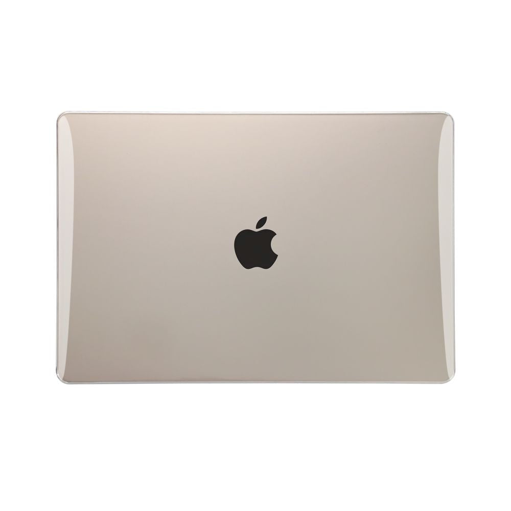 MacBook Air 15" M2/M3/M4 (2023-2025) - Tech-Protect Smartshell Deksel - Crystal Clear