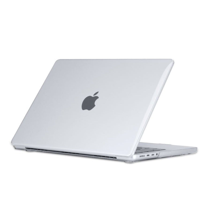 MacBook Pro 14 M5/M4/M3/M2/M1 (2025-2021) - Tech-Protect Smartshell Deksel - Crystal Clear