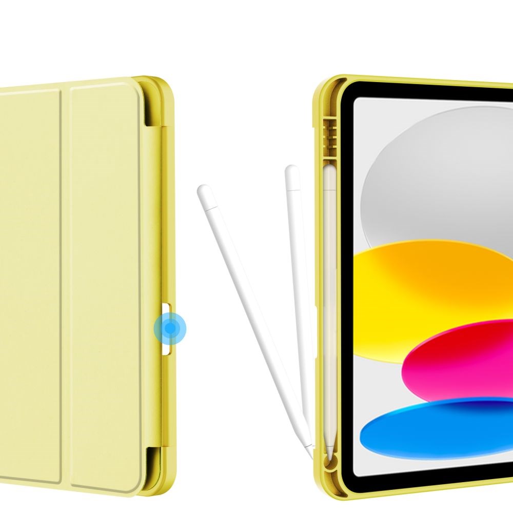 Tech-Protect iPad 11" (2025) / iPad 10.9" (2024/2022) SC Deksel m. Apple Pencil Holder - Gul