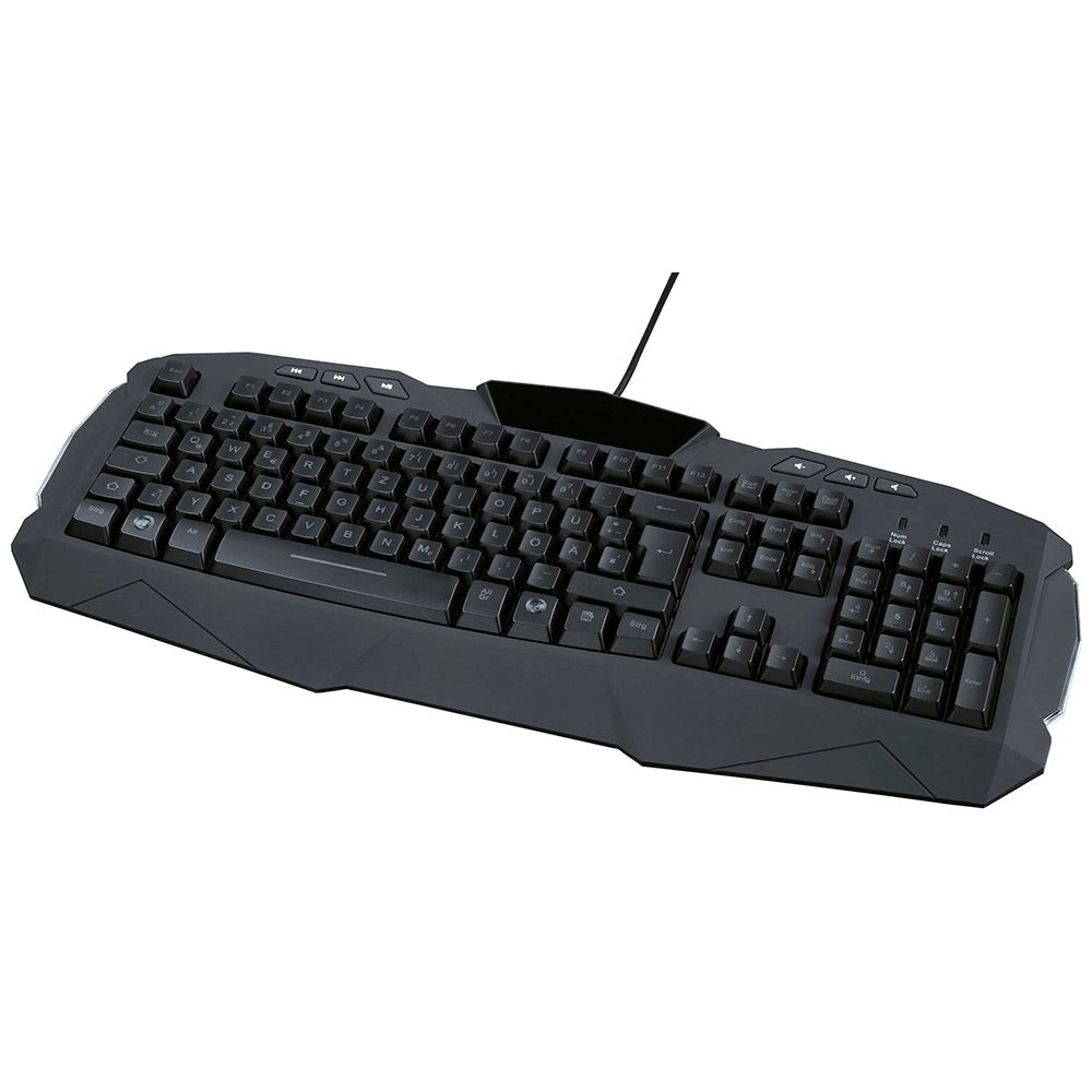 uRage Gaming Keyboard med Bakgrunnsbelysning - Nordic Keyboard Layout - Svart