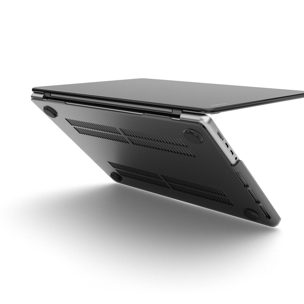 Vonmählen Transparent Case for MacBook Pro M1/M2/M3/M4 16" (2021-2024) - Gjennomsiktig/Svart