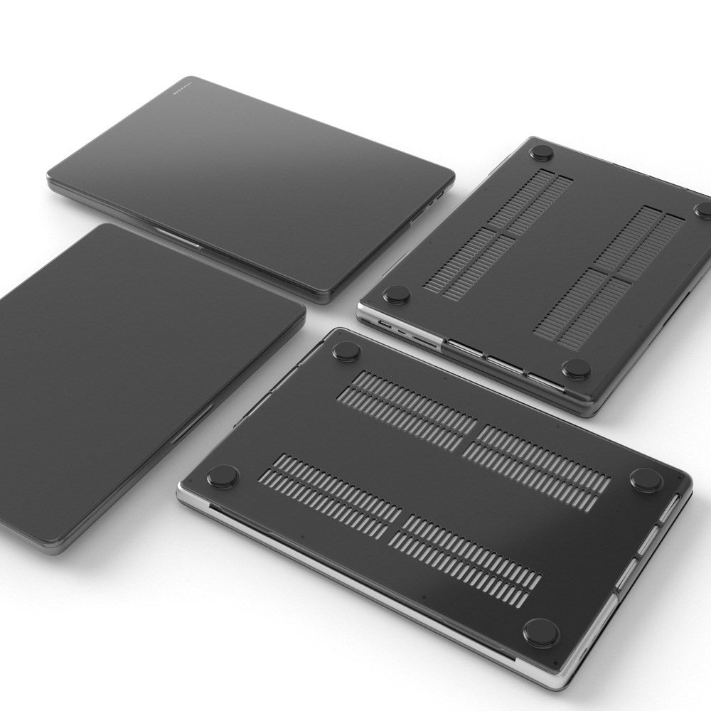 Vonmählen Transparent Case for MacBook Pro M1/M2/M3/M4 16" (2021-2024) - Gjennomsiktig/Svart