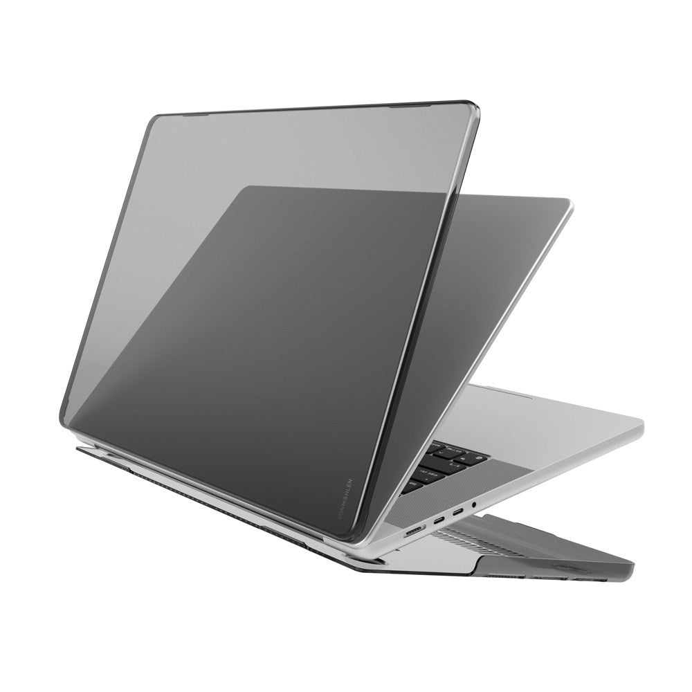 Vonmählen Transparent Case for MacBook Air 13" M2/M3/M4 (2022-2025) - Gjennomsiktig/Svart