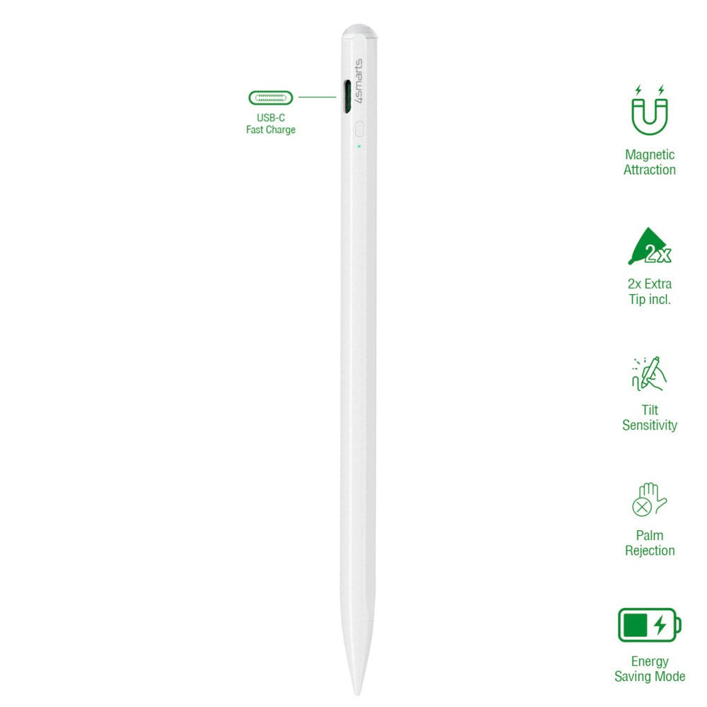 4smarts Active Stylus Pen Pro 3 - Hvit